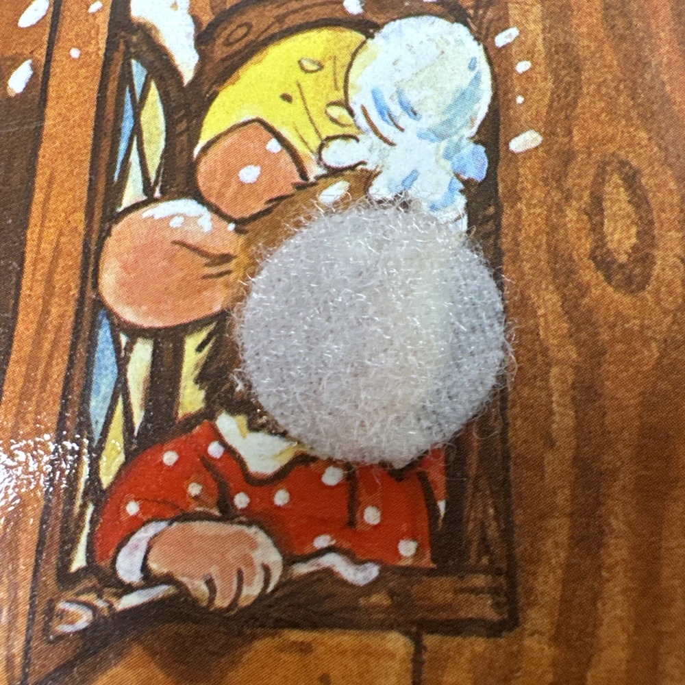 VTG Advent Calendar COUNTING TO CHRISTMAS Mice Gillian Chapman EUC 24 Mini Books - Picture 11 of 16